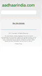 Mobile Screenshot of aadhaarindia.com